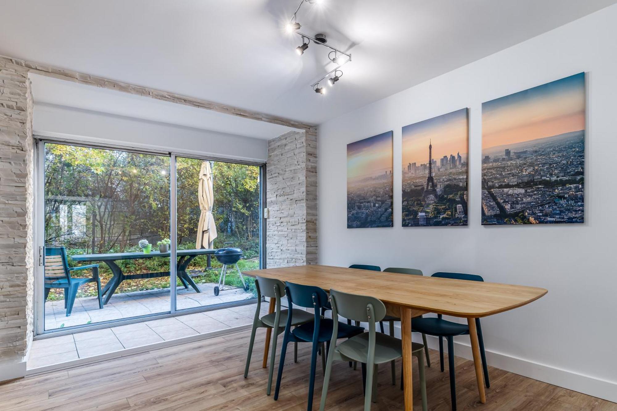 Oasis Urbaine For 8 Near To Paris Apartment *
